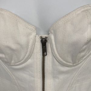 Vintage White denim dress from Victoria’s Secret Size 4